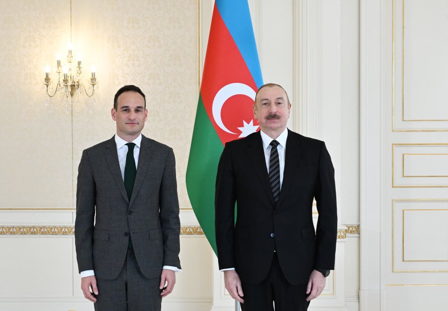 prezident ilham əliyev sloveniyanın azərbaycanda yeni təyin olunmuş səfirinin etimadnaməsini qəbul edib