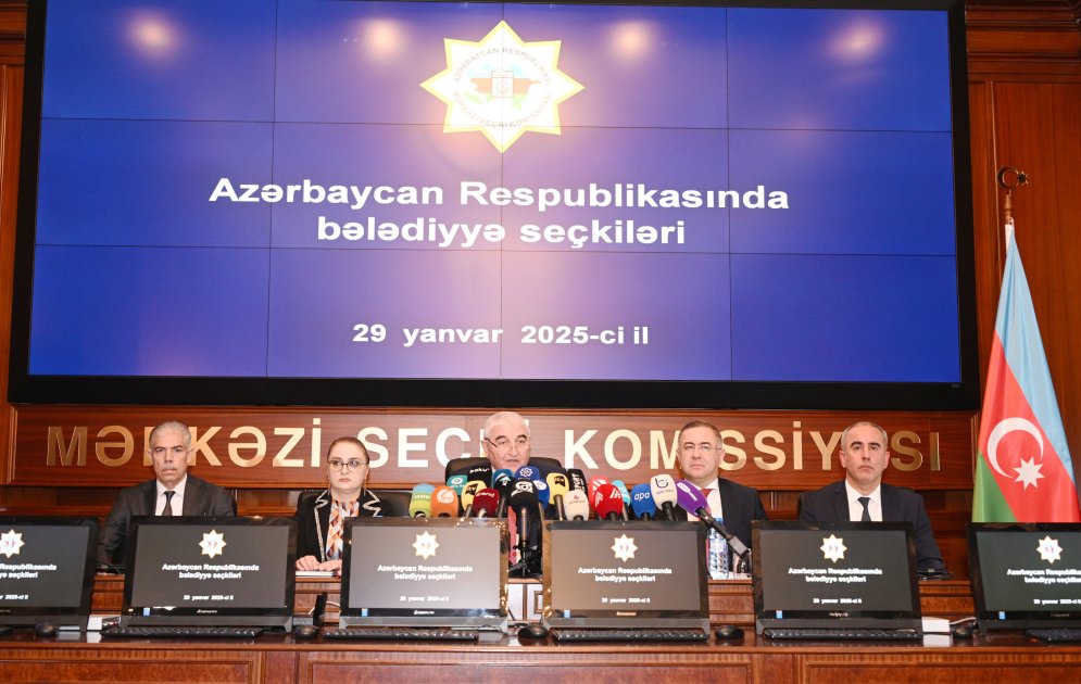 bələdiyyə seçkiləri ilə əlaqədar mətbuat konfransı təşkil olunub