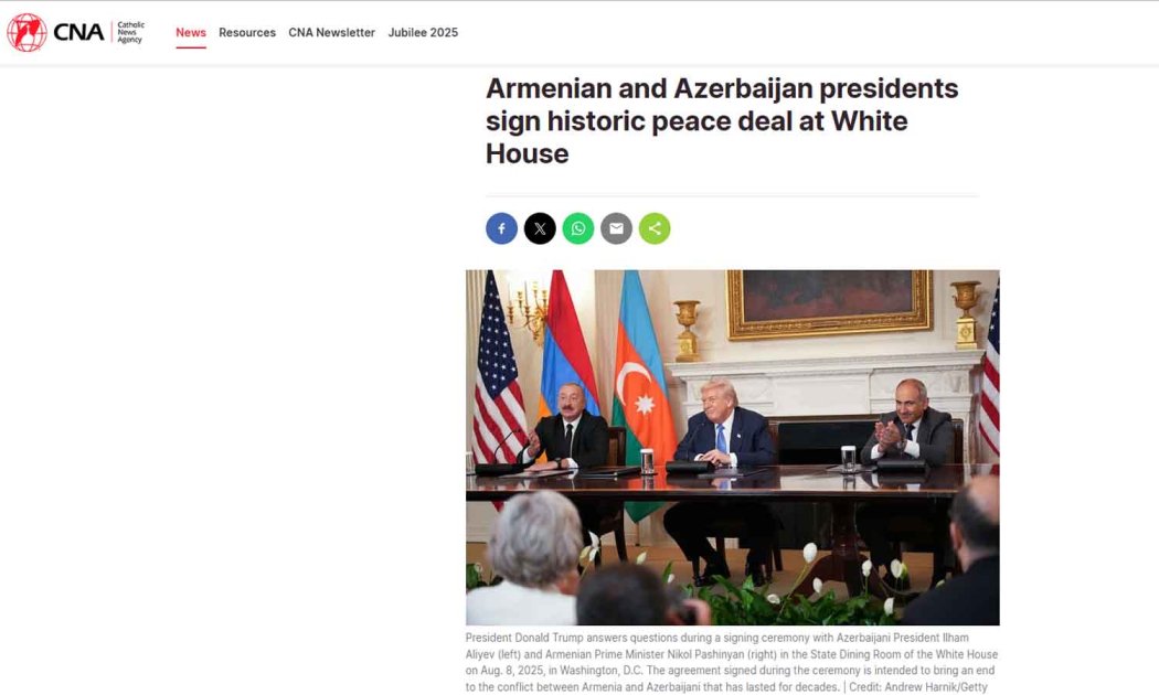 qərbi balkan mediası vaşinqtonda keçirilən sülh sammitini diqqətdə saxlayıb