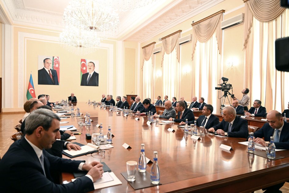 hökumətin azərbaycan prezidenti ilham əliyevin tarixi vaşinqton səfərinə həsr olunmuş xüsusi iclası keçirilib