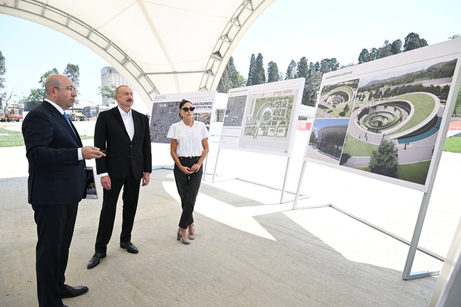 gәncә memorial kompleksində görülən işlərlə tanışlıq