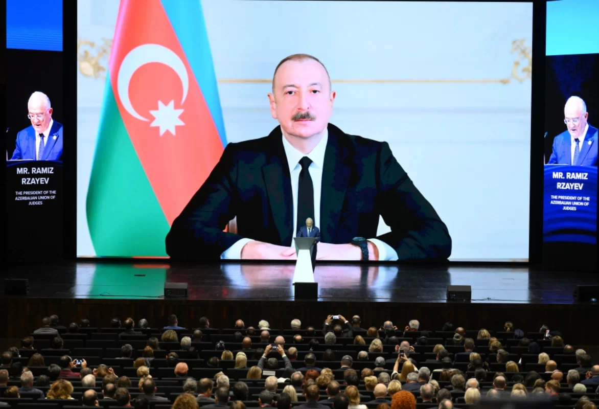 bakıda beynəlxalq hakimlər assosiasiyasının 67-ci baş assambleyası işə başlayıb: ilham əliyev iştirakçılara müraciət edib