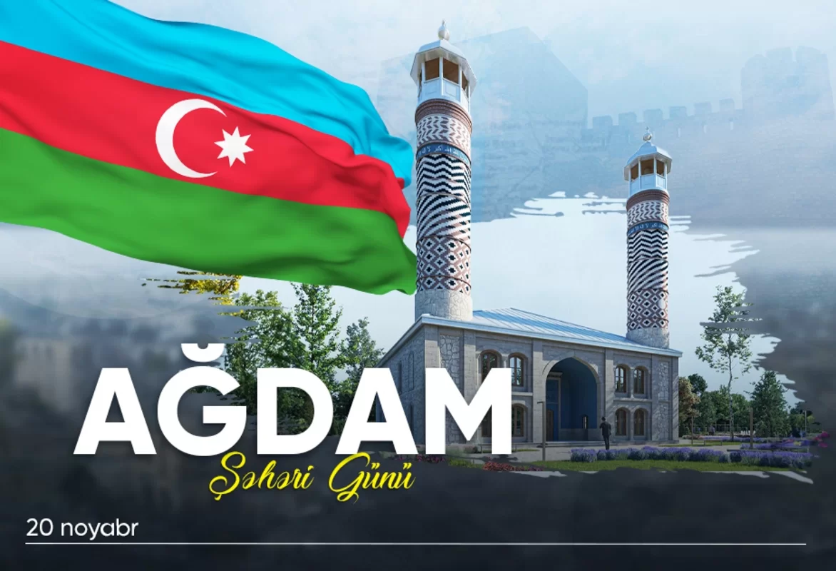 azadlığın beşinci ili: ağdam şəhər gününü qeyd edir