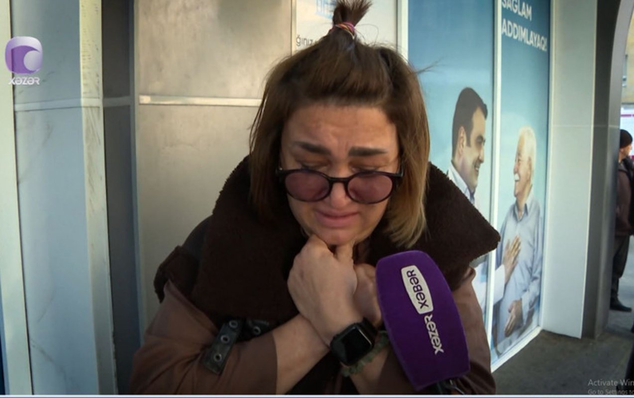 “övladımın əşyalarını verdilər, qan içindədir” - video