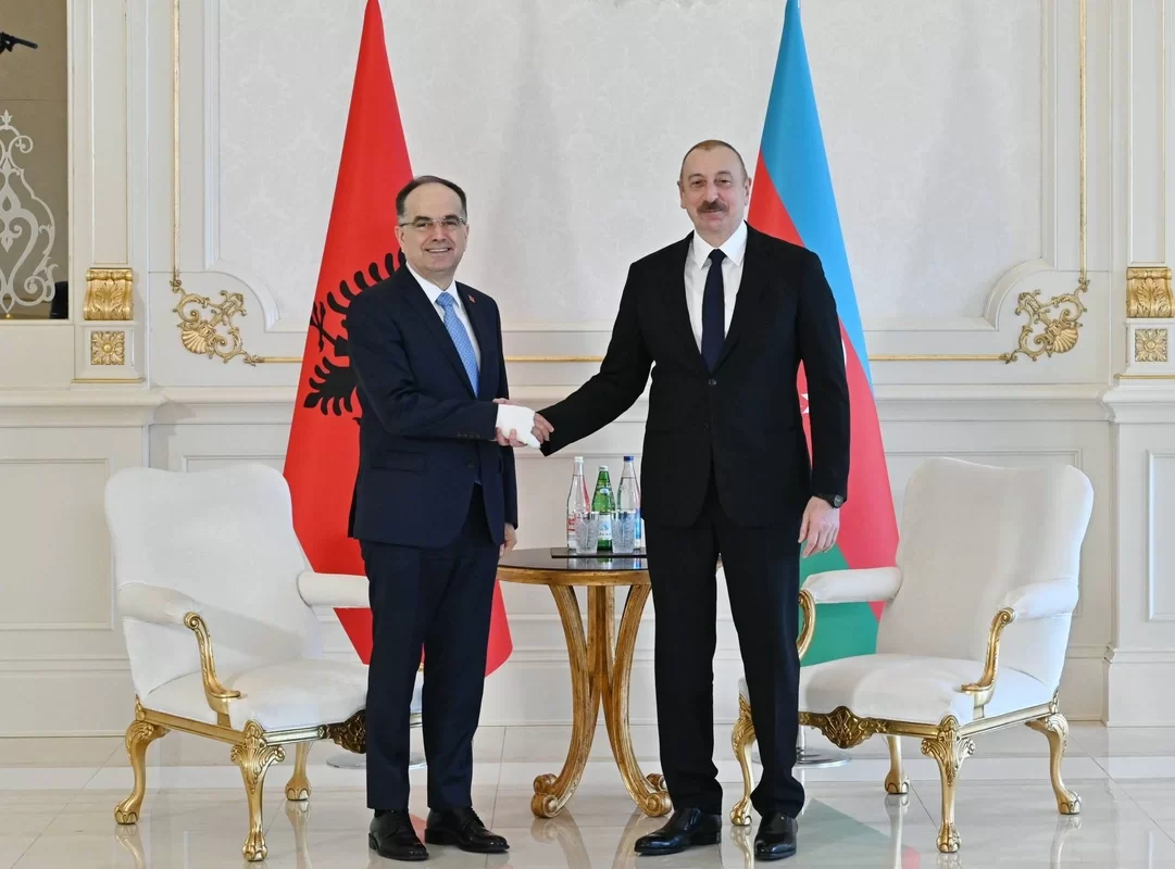 azərbaycan prezidenti albaniyalı həmkarını təbrik etdi