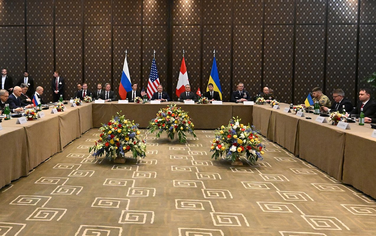 abş və ukrayna nümayəndə heyətləri cenevrədə görüşdülər
