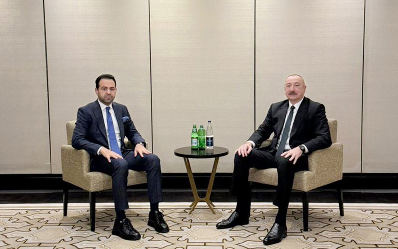 prezident məhəmməd əbdülsalamla görüşdü - foto