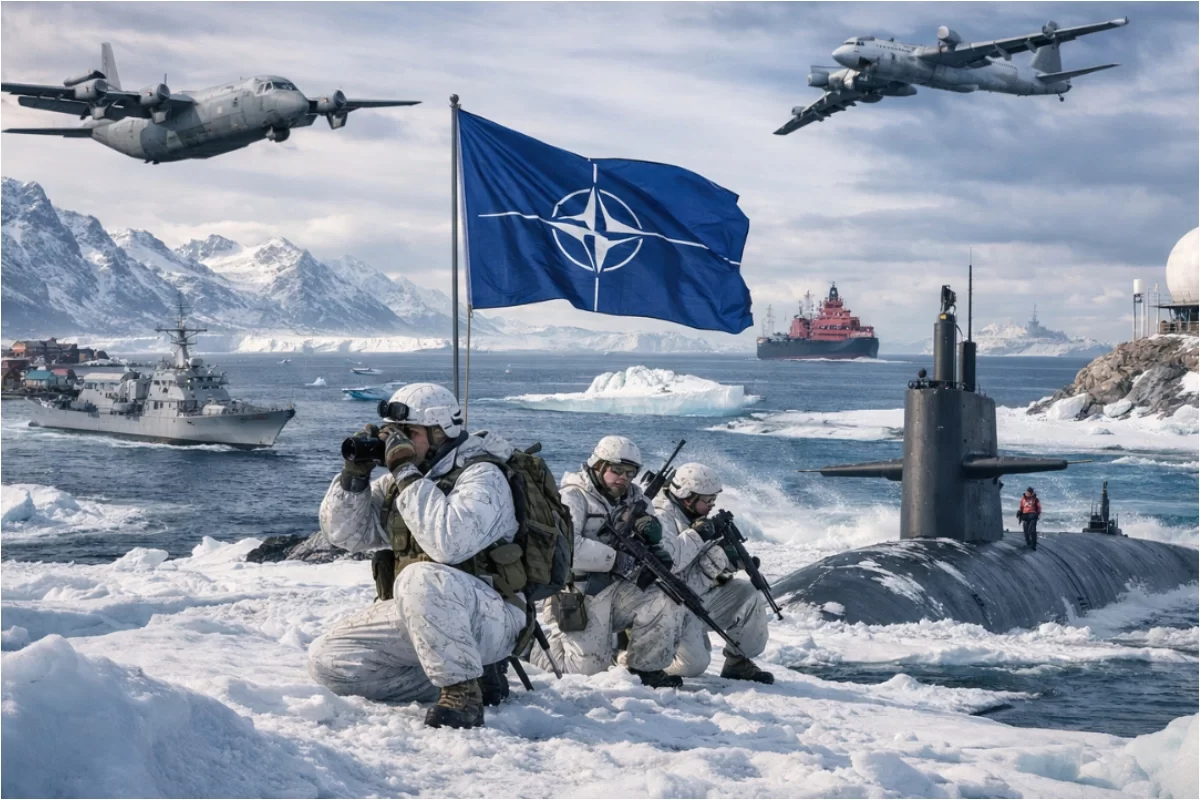 nato arktikaya onminlərlə hərbçi göndərir