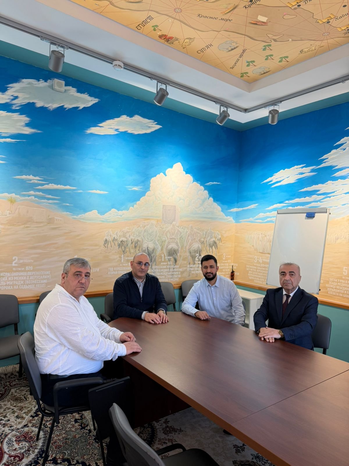 arhd.media informasiya agentliyinin moskva şəhərində islam mədəniyyət mərkəzində rəsmi görüşü keçirildi