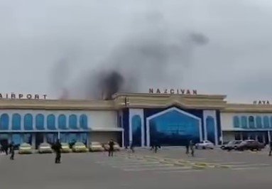 iran naxçıvanı vurdu - video