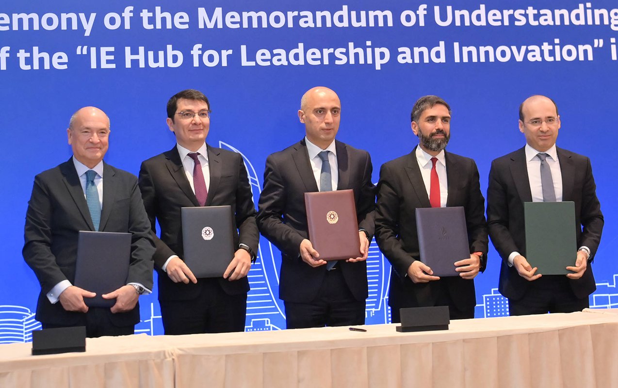 Bakıda İnnovasiya Mərkəzinin yaradılmasına dair memorandum imzalandı - Fotolar