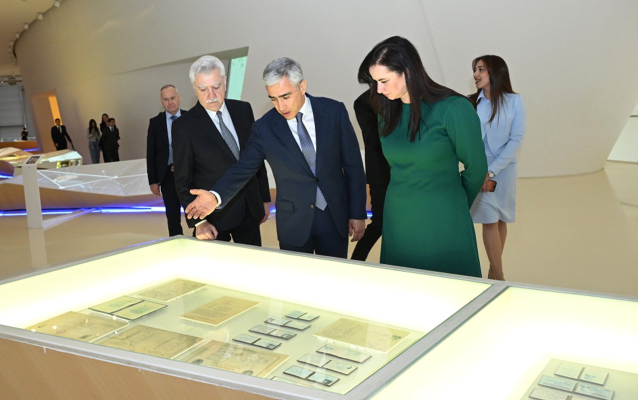 litvanın baş naziri heydər əliyev mərkəzində - fotolar