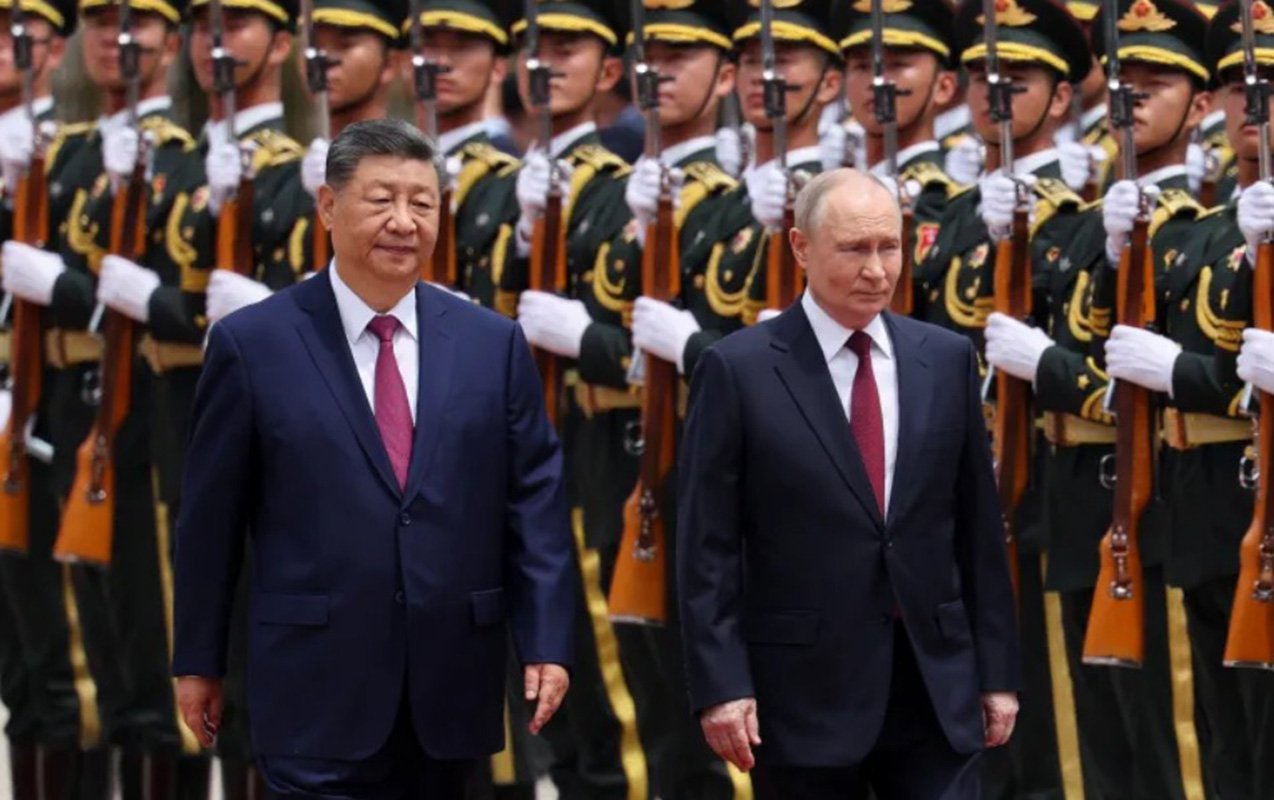 si cinpinlə putin pekində görüşdü - video
