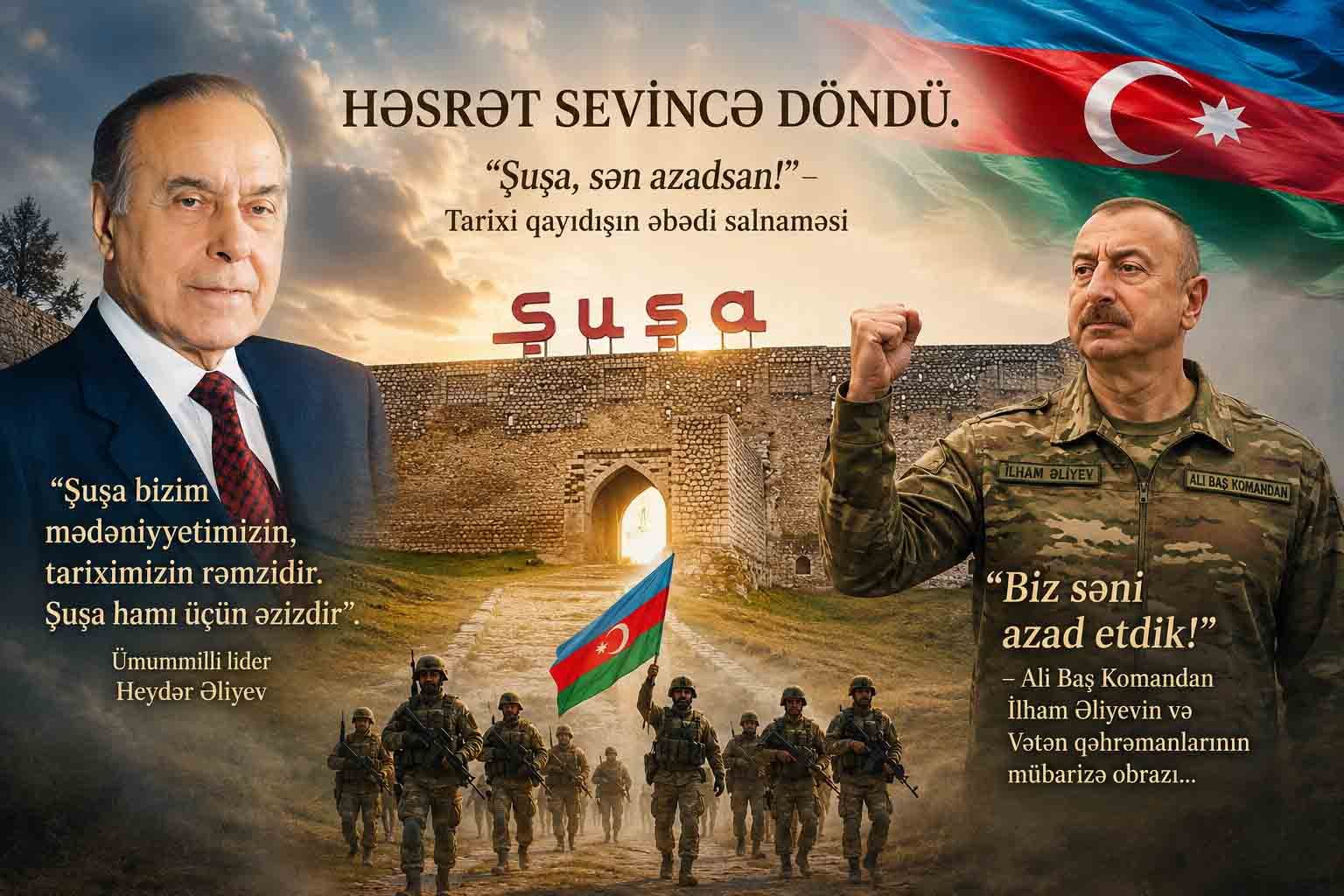 Həsrət sevincə döndü.