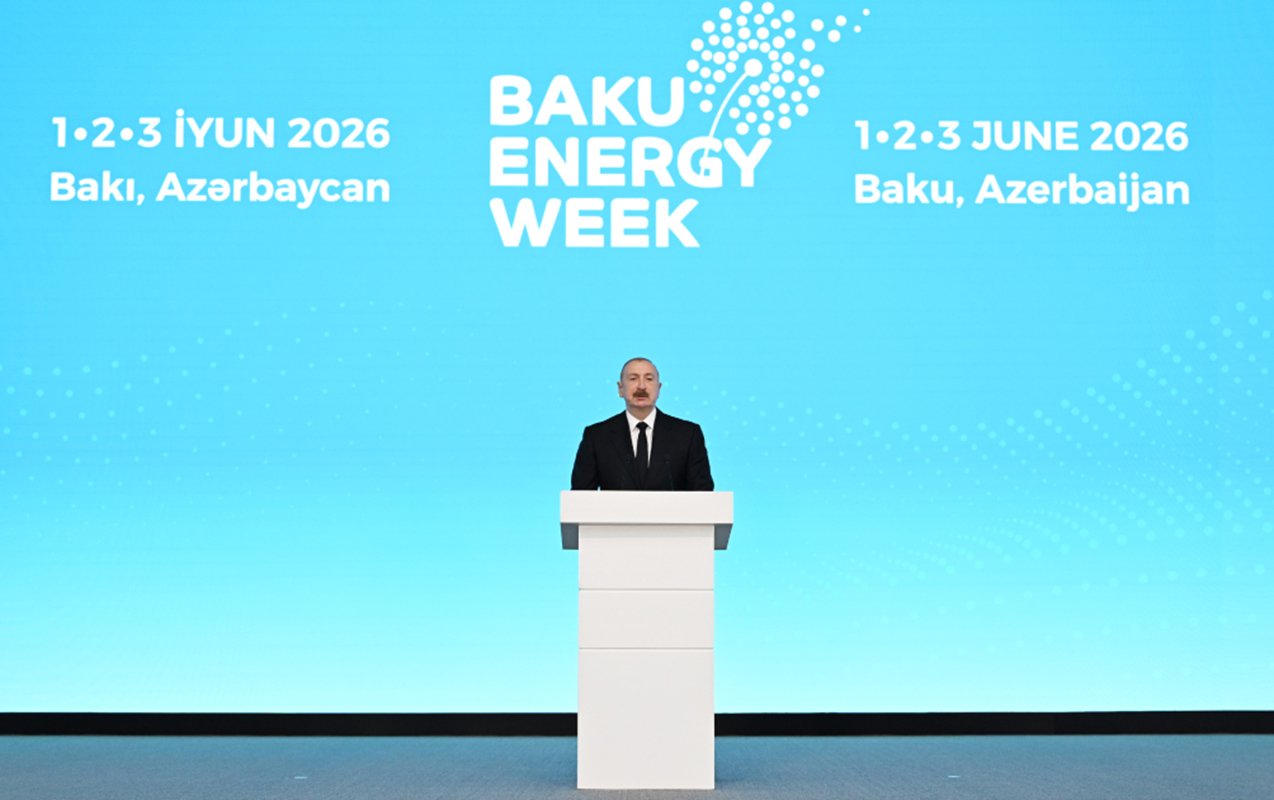 Prezident “Baku Energy Forum”un rəsmi açılış mərasimində - Fotolar