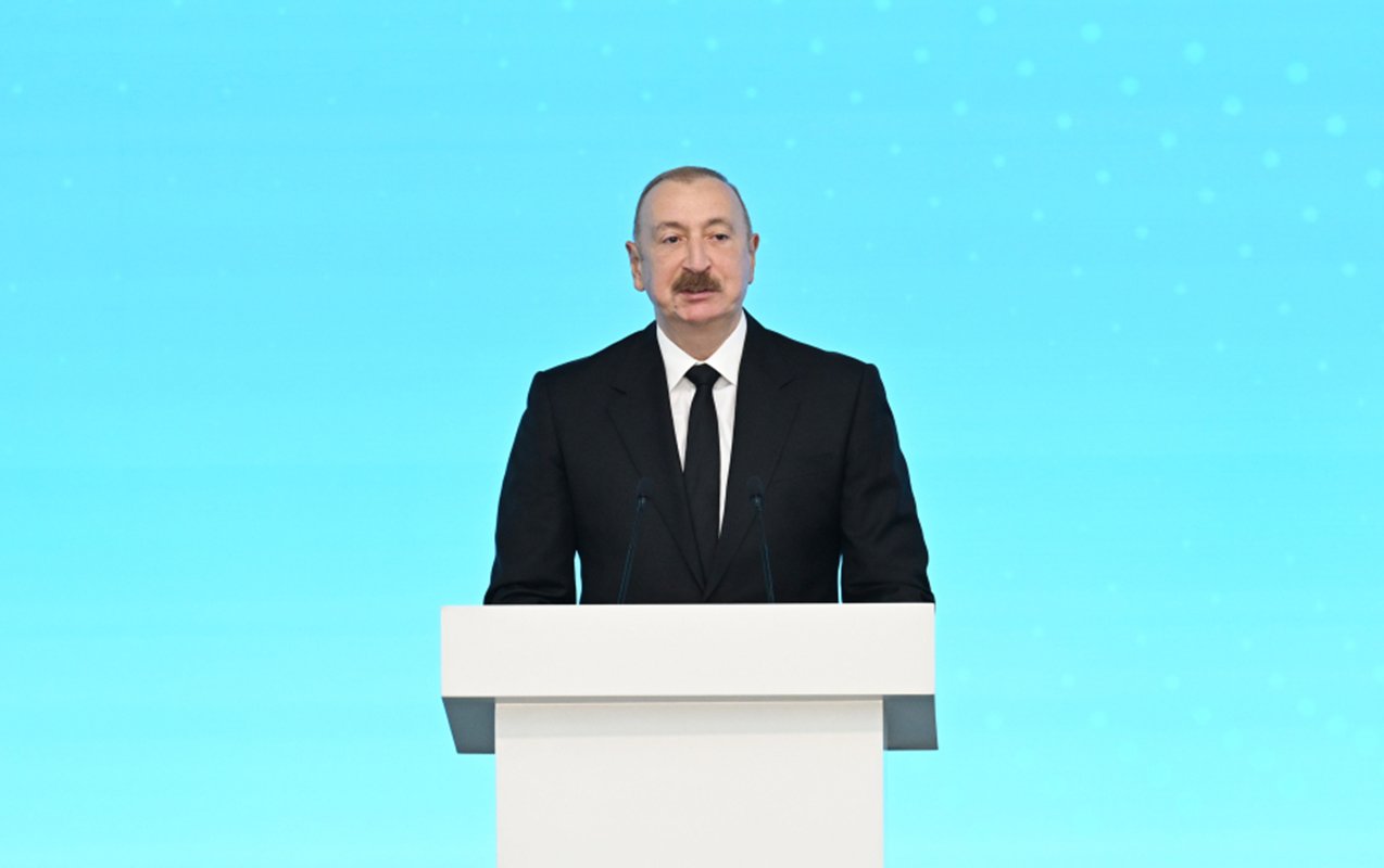 Prezident konfrans iştirakçılarına müraciət etdi